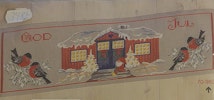 Bonad "Tomtestugan" 90x27 cm