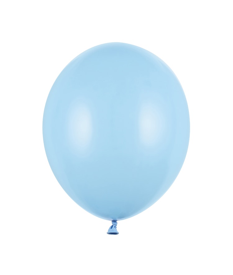 Ballonger Babyblå 50-pack