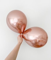 Chromeballonger Rosé 30 cm