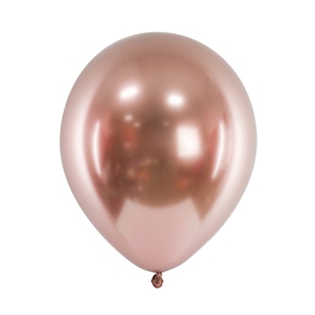 Chromeballonger Rosé 30 cm