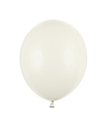 Miniballonger Krämvit 10-pack