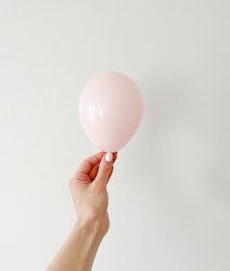 Miniballonger Pastellrosa 10-pack