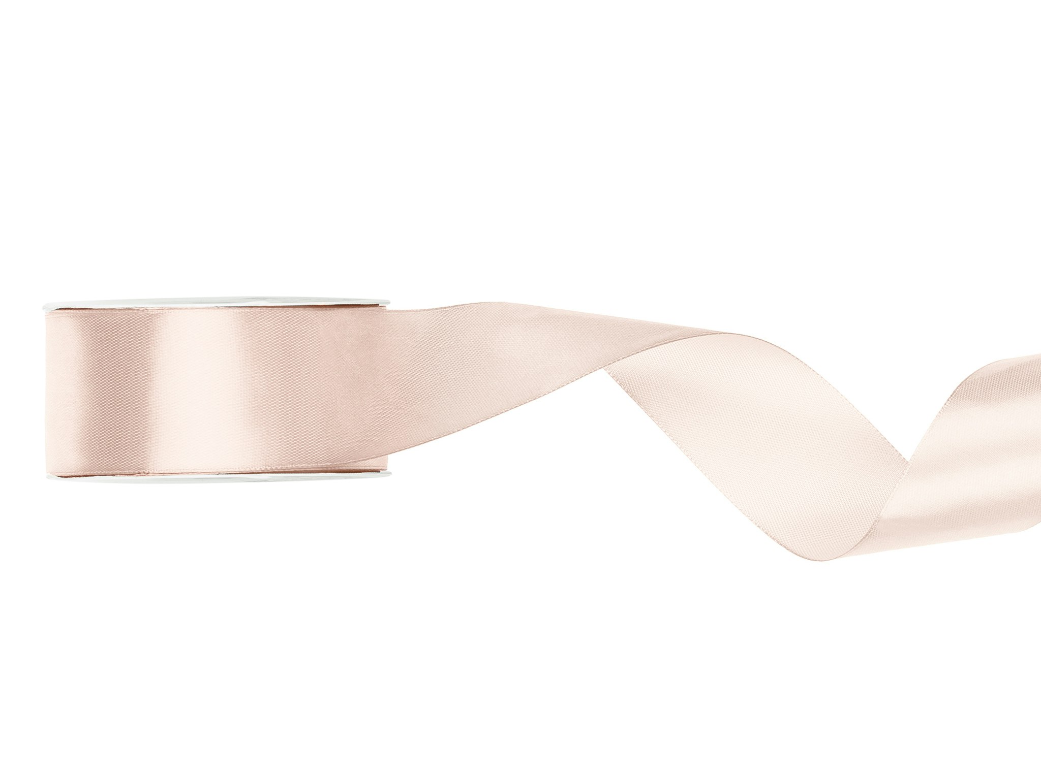 Satinband 25mm - Off white