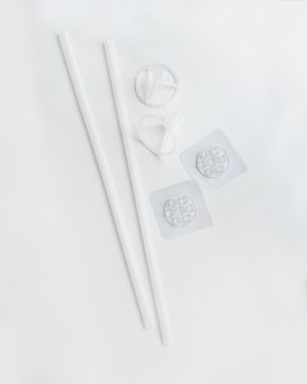 Ballongpinne plast 2-pack