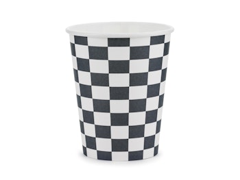 Pappersmuggar 6-pack Racingflagga