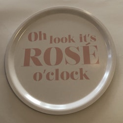 Bricka "Rosé O'Clock"