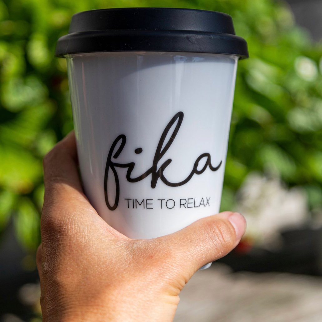 Mugg "Fika - time to relax"