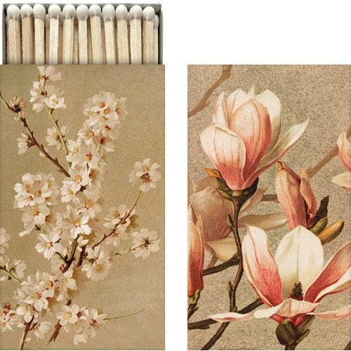 Tändsticksask magnolia & mandelblom