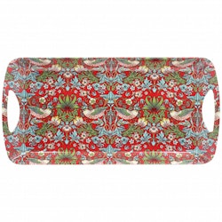 William Morris Red Strawberry Thief sandwichbricka