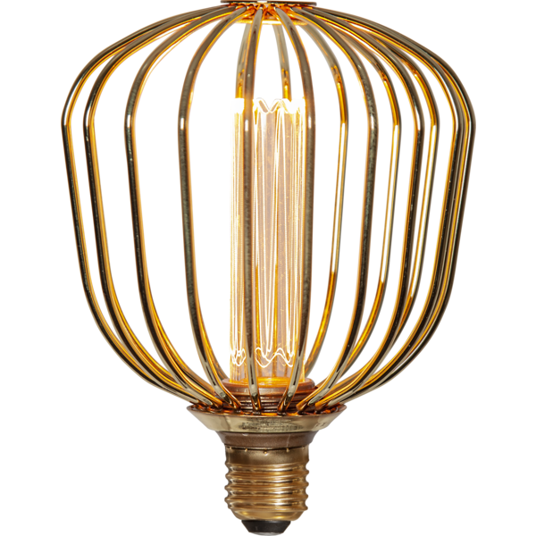 LED-lampa Decoled E27 metall