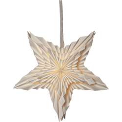 Star Trading Pappersstjärna White vit 50x50 cm