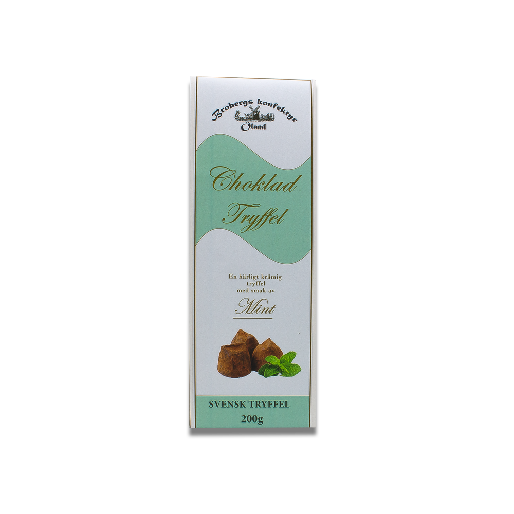 Brobergs Chokladtryffel mint 200 g