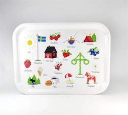 Bricka Swedish Traditions 27 x 20 cm