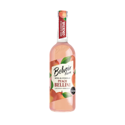 Peach Bellini Mocktail (alkoholfri)