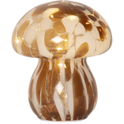Glasdekoration Funghi liten med timer