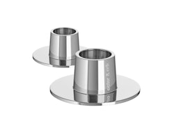 Ester & Erik Ljusstake medium silver 2-pack