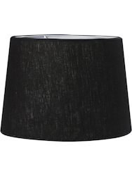 Lampskärm Sofia Lin svart 20 cm