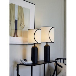 Lampskärm Celyn Ava offwhite/svart 20 cm