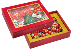 Chokladask 3D Christmas box