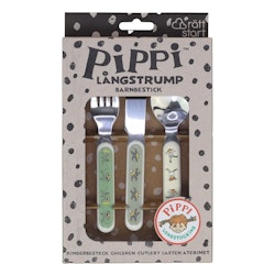Pippi Långstrump Cirkus bestick 3-pack