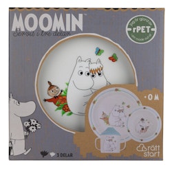 Mumin barnservis 3-delad