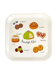 Bricka Swedish Fika Sweets 20 x 20 cm