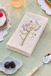 Servett Sommarblomster
