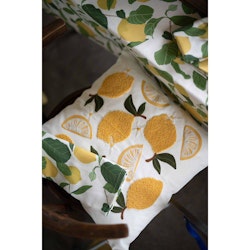 Kuddfodral Citrus gul 48 x 48 cm