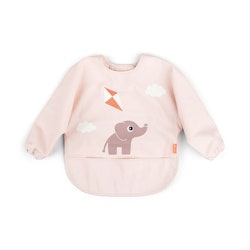 Haklapp med ärm Bib Playground Puderrosa