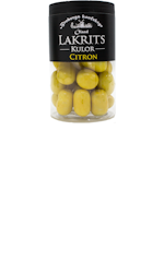 Brobergs Saltlakritskulor Citron