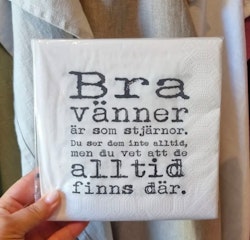 Servett Bra Vänner