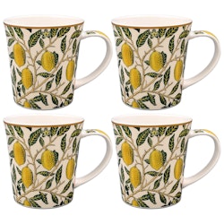 William Morris Fruits muggar 4-pack