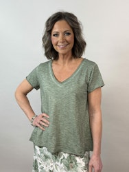 Mix by Heart Tuva T-shirt army