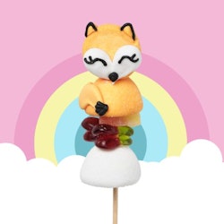 Marshmallowklubba Räven Luna