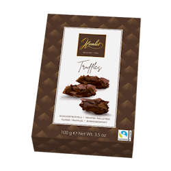 Chokladtryffel Flake mörk choklad