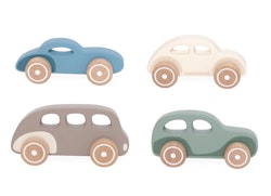 Retro bilar 4-pack