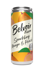 Belvoir Mango- & persikolemonad 330ml