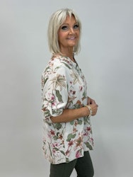 Mix by Heart Marina blus blommig