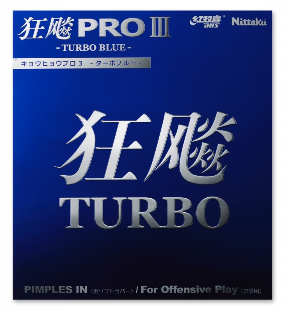 Nittaku - Hurricane Pro 3 Turbo Blue