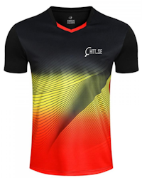 Qiaoyue - T-shirt CHTT (Black/Yellow/Red)