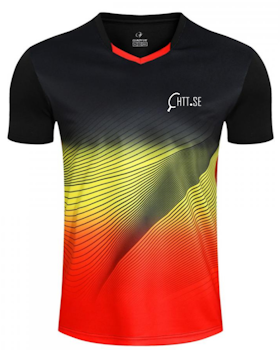 Qiaoyue - T-shirt CHTT (Black/Yellow/Red)