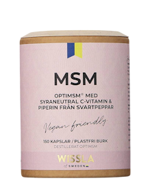 Wissla - MSM med C-Vitamin + Piperin