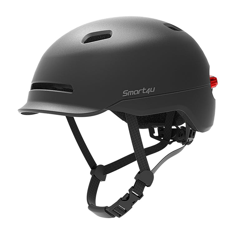 Helmet with tail light