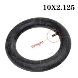 10 x 2.125 Innerslang med rak ventil