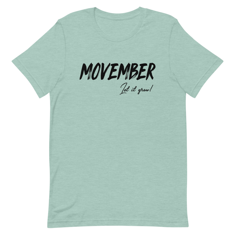 Unisex T-Skjorte - MOVEMBER V2 ''Let it Grow!''