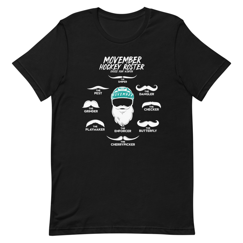 Unisex T-Skjorte V2 MOVEMBER