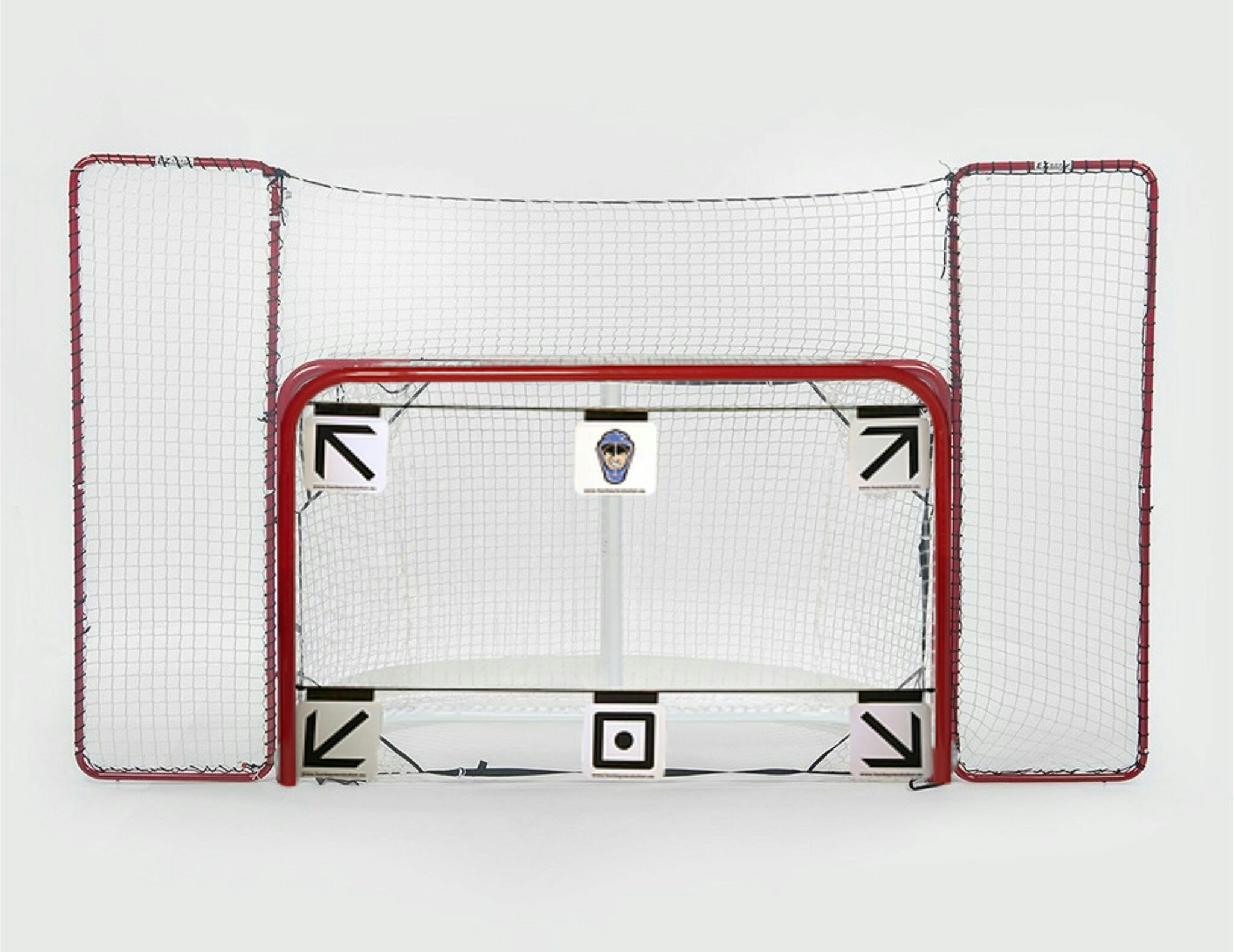 Hockeymål Med Backstop + Pro Shooting Targets