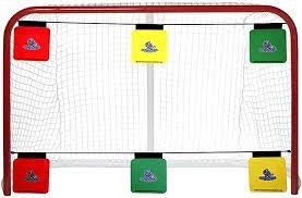 Hockeymål Med Backstop + Pro Shooting Targets