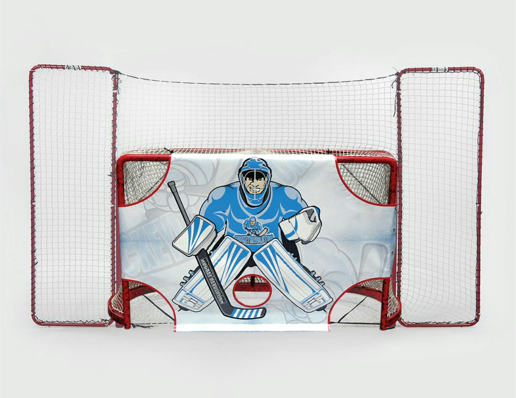 Hockeymål Med Backstop + My Goalie Target