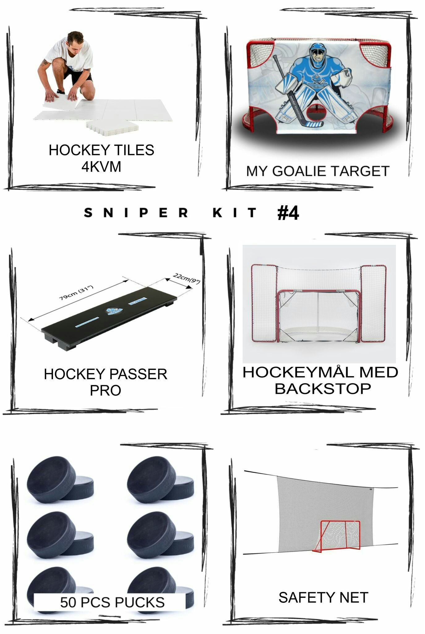 IAMHOCKEY SNIPER KIT #4